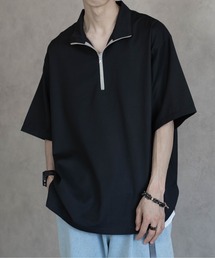 EDDEN ELLEN（エデンエレン）の「【EDDEN ELLEN】half zip loose Tee / ハーフジップルーズTシャツ（Tシャツ/カットソー）」