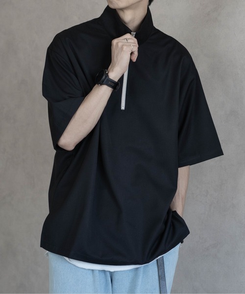 epine エピヌ　Eé ♡ half zip big tee epine エピヌ Eé ♡ half zip big tee - メルカリ