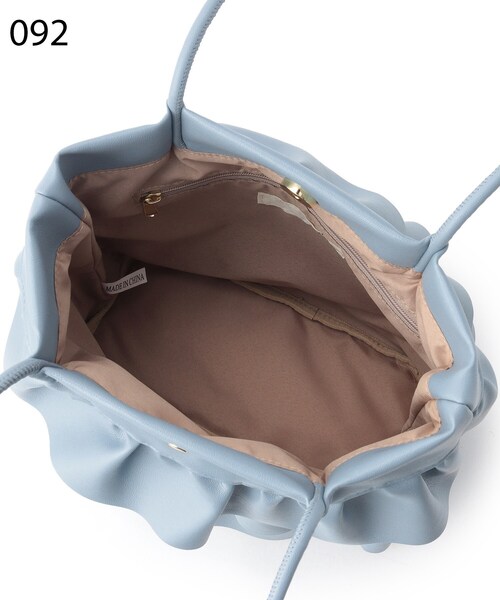 SHOO・LA・RUE（シューラルー）の「◆フリルトートバッグ（トートバッグ・レディース・オフホワイト/シルバー/ブルー・00）」の17枚目の写真