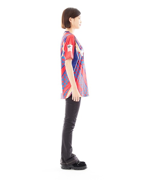X-girl(エックスガール)の「WEリーグ|NS SK AUTHENTIC UNIFORM FP1/ノジマステラ神奈川相模原 オーセンティックユニフォーム(スポーツグッズ・レディース・レッド・SMALL/MEDIUM/LARGE/O)」の9枚目の写真