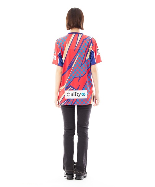 X-girl(エックスガール)の「WEリーグ|NS SK AUTHENTIC UNIFORM FP1/ノジマステラ神奈川相模原 オーセンティックユニフォーム(スポーツグッズ・レディース・レッド・SMALL/MEDIUM/LARGE/O)」の15枚目の写真