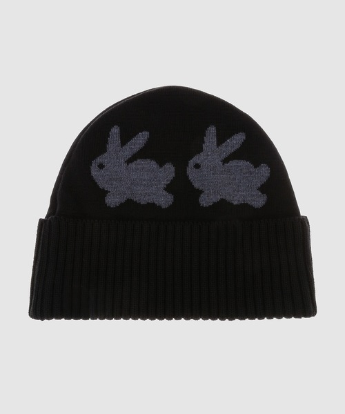 JW Anderson(ジェイダブリューアンダーソン)の「ボウシ(ニットキャップ/ビーニー・レディース・ブラック系その他・ONE SIZE)」の2枚目の写真