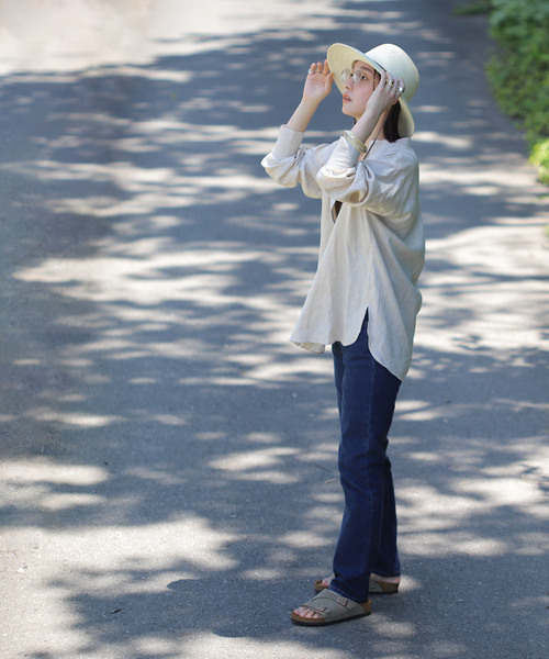 JOURNAL STANDARD(ジャーナルスタンダード)の「【el mare/エルマレ】PAJARITO 4:ハット(ハット・レディース・ベージュ・FREE)」の2枚目の写真