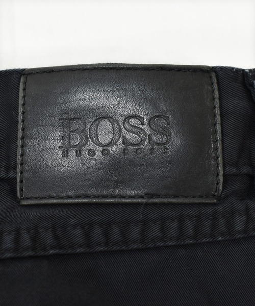 HUGO BOSS(ヒューゴボス)の「【ヴィンテージ古着】HUGO BOSS / ヒューゴ・ボス コットンパンツ ブラック(デニムパンツ・メンズ・ブラック・35)」の2枚目の写真