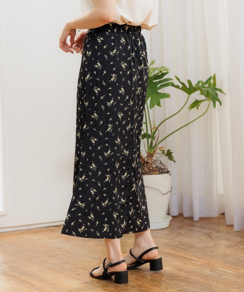 flower（フラワー）の「フローラルスインギングスカート（スカート・レディース・ブラック/ピンク・FREE）」の15枚目の写真
