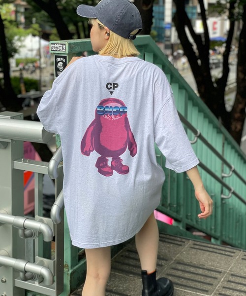 ちゃみもんもん Amazon | [チャムス] 東北別注 アウトドアモンスター OM 長袖T