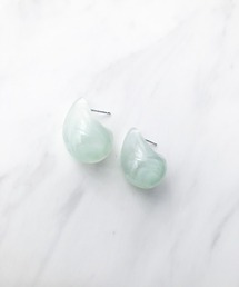 アクリルドロップピアス