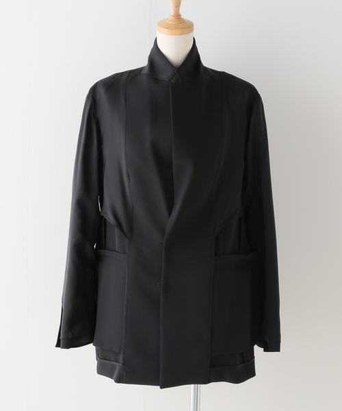 AP STUDIO（エーピーストゥディオ）の「リラックステーラードジャケット（テーラードジャケット・レディース・ブラック・36/38）」の8枚目の写真