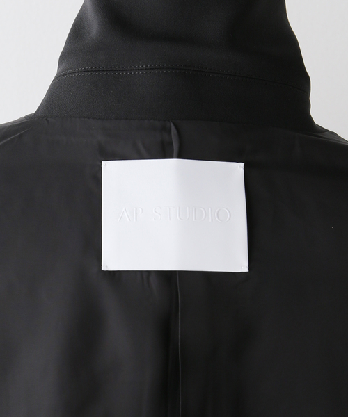 AP STUDIO（エーピーストゥディオ）の「リラックステーラードジャケット（テーラードジャケット・レディース・ブラック・36/38）」の6枚目の写真