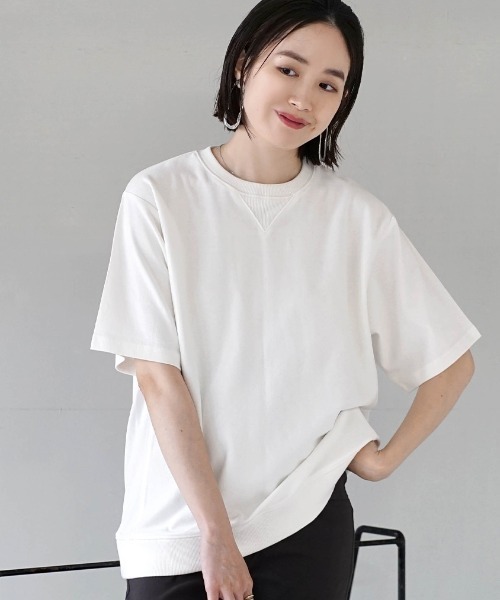 zootie（ズーティー）の「USAコットン ユニセックスTEE（Tシャツ/カットソー・レディース・ホワイト/ベージュ/ブラック・M/S/LL/L）」の16枚目の写真