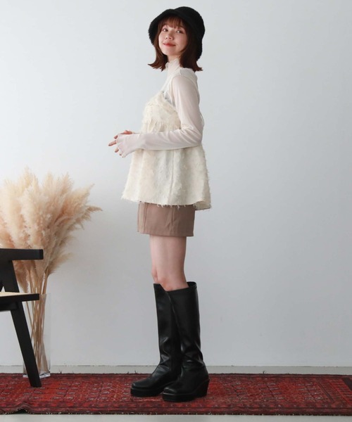 archives(アルシーヴ)の「バックシャンJQキャミチュニック(シャツ/ブラウス・レディース・ピンク/ブラック/アイボリー・MEDIUM)」の11枚目の写真