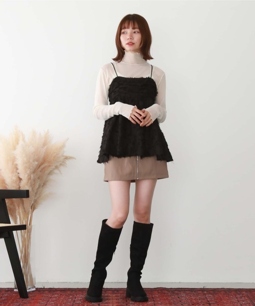 archives(アルシーヴ)の「バックシャンJQキャミチュニック(シャツ/ブラウス・レディース・ピンク/ブラック/アイボリー・MEDIUM)」の20枚目の写真