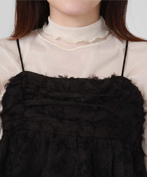 archives(アルシーヴ)の「バックシャンJQキャミチュニック(シャツ/ブラウス・レディース・ピンク/ブラック/アイボリー・MEDIUM)」の14枚目の写真