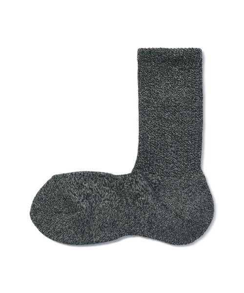 無印良品（ムジルシリョウヒン）の「足なり直角　パイル編み　厚手靴下（無地／紳士）（ソックス/靴下・メンズ・シルバーグレー/ブルー系1/ホワイト/ライトグレー系/ネイビー/ブラック/ダークブラウン系・27-29cm/25-27CM）」の3枚目の写真