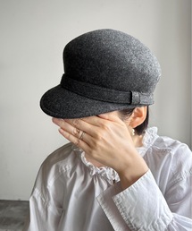 COMMON WARE | ST:PB/WOOL RIBON CAS　ウールリボンキャスケット(キャスケット)