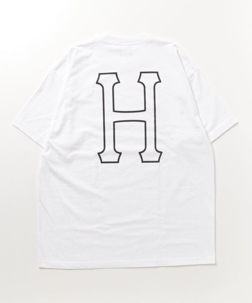 HUF(ハフ)の「【HUF】ハフ HUF SET H S/S TEE 半袖 ショートスリーブ Tシャツ TS01955(Tシャツ/カットソー・メンズ・ブラック/ホワイト/ホワイト×ブルー/グレイッシュブルー・XL/L/S/M)」の10枚目の写真