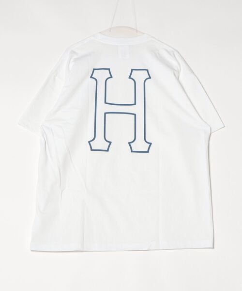 HUF(ハフ)の「【HUF】ハフ HUF SET H S/S TEE 半袖 ショートスリーブ Tシャツ TS01955(Tシャツ/カットソー・メンズ・ブラック/ホワイト/ホワイト×ブルー/グレイッシュブルー・XL/L/S/M)」の15枚目の写真