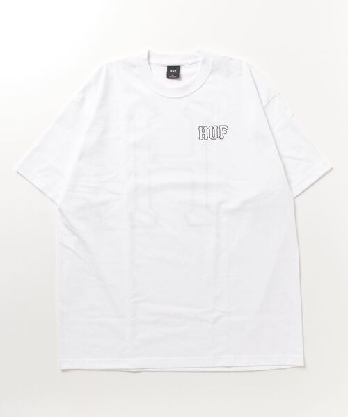 HUF(ハフ)の「【HUF】ハフ HUF SET H S/S TEE 半袖 ショートスリーブ Tシャツ TS01955(Tシャツ/カットソー・メンズ・ブラック/ホワイト/ホワイト×ブルー/グレイッシュブルー・XL/L/S/M)」の9枚目の写真