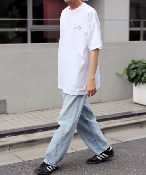HUF(ハフ)の「【HUF】ハフ HUF SET H S/S TEE 半袖 ショートスリーブ Tシャツ TS01955(Tシャツ/カットソー・メンズ・ブラック/ホワイト/ホワイト×ブルー/グレイッシュブルー・XL/L/S/M)」の17枚目の写真
