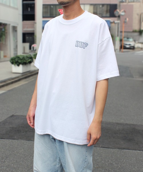 HUF(ハフ)の「【HUF】ハフ HUF SET H S/S TEE 半袖 ショートスリーブ Tシャツ TS01955(Tシャツ/カットソー・メンズ・ブラック/ホワイト/ホワイト×ブルー/グレイッシュブルー・XL/L/S/M)」の18枚目の写真
