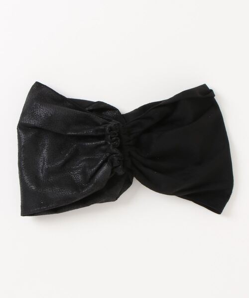 チャイハネ（チャイハネ）の「【チャイハネ】クシュレザヘアバンド（ヘアバンド・レディース・ブラック/ブラウン/カーキ/グレー/ホワイト・FREE）」の6枚目の写真