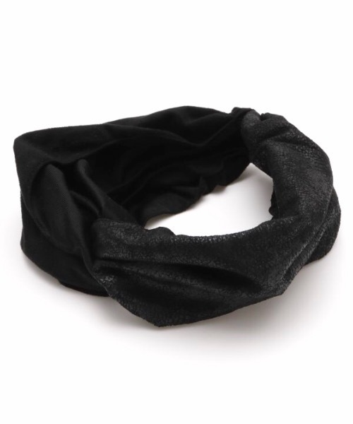 チャイハネ（チャイハネ）の「【チャイハネ】クシュレザヘアバンド（ヘアバンド・レディース・ブラック/ブラウン/カーキ/グレー/ホワイト・FREE）」の7枚目の写真