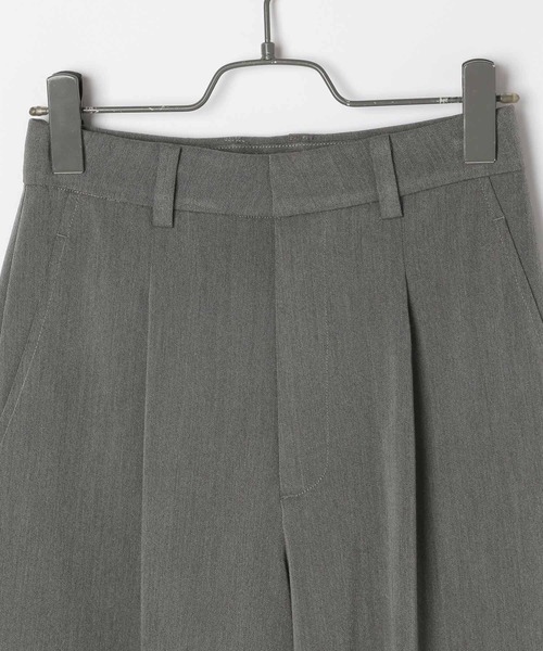 Heather（ヘザー）の「ベーシックワイドスラックスパンツ　975631（スラックス・レディース・グレー/ブラウン/ブラック・S/M）」の5枚目の写真