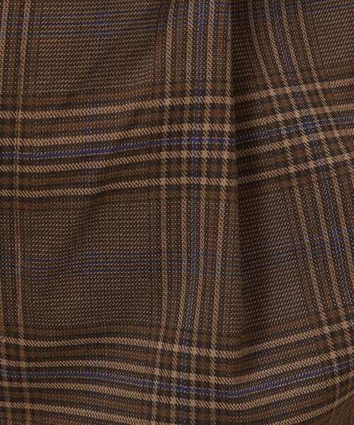 SHOO・LA・RUE(シューラルー)の「◆すっきり見え チェック柄 ワイドパンツ(その他パンツ・レディース・ブラウン系2/ベージュ系1/ブルー系その他3・02/03/04)」の21枚目の写真