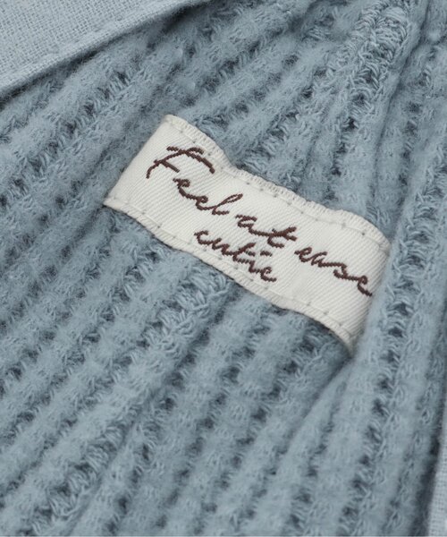 apres les cours（アプレレクール）の「サスペンダー付きワッフルパンツ（その他ベビーウェア・キッズ・ブルー/ブラウン/アイボリー・70/80）」の19枚目の写真