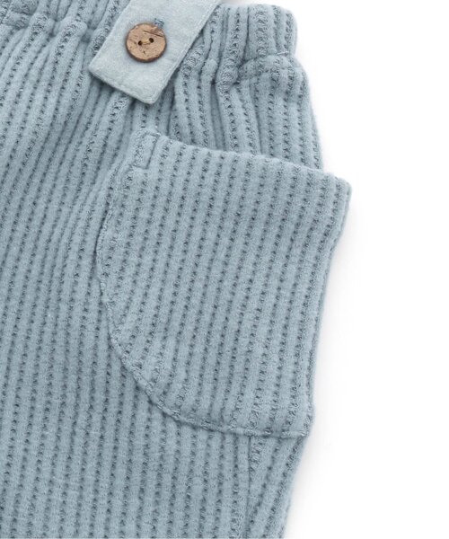 apres les cours（アプレレクール）の「サスペンダー付きワッフルパンツ（その他ベビーウェア・キッズ・ブルー/ブラウン/アイボリー・70/80）」の18枚目の写真