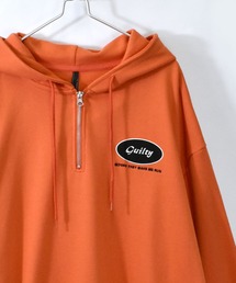ハーフジップ」に該当するオレンジ/橙色系のファッション通販