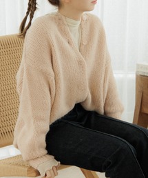 flower | スフレニットカーディガン(ニット/セーター)