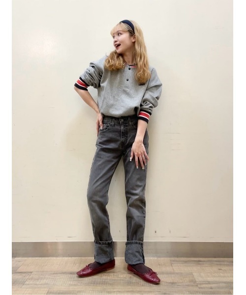 Levi's（リーバイス）の「【Levi's】スナップクルースウェット（スウェット・メンズ・グレー・S/L/M）」の18枚目の写真