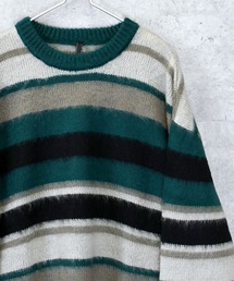 【BRILL】マルチボーダークルーネックプルオーバー 追加発売】マルチボーダークルーネックプルオーバー | [公式