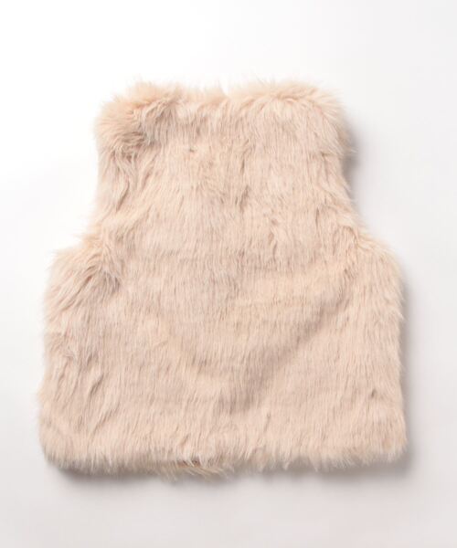 ammy.（エイミードット）の「【 ammy. / エイミードット 】 ファー ベスト（ベスト・レディース・アイボリー・FREE）」の2枚目の写真