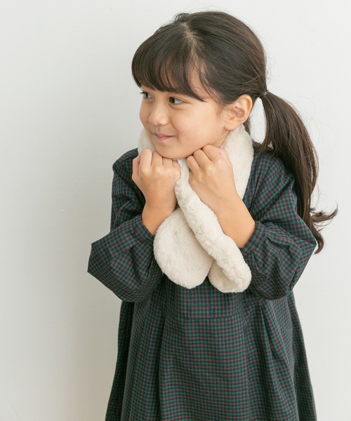 URBAN RESEARCH DOORS（アーバンリサーチドアーズ）の「エコファーティペット(KIDS)（マフラー・キッズ・ホワイト系その他/ベージュ系その他・ONE）」の2枚目の写真