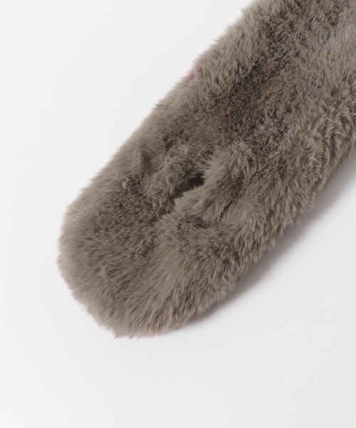 URBAN RESEARCH DOORS（アーバンリサーチドアーズ）の「エコファーティペット(KIDS)（マフラー・キッズ・ホワイト系その他/ベージュ系その他・ONE）」の7枚目の写真