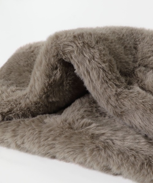 URBAN RESEARCH DOORS（アーバンリサーチドアーズ）の「エコファーティペット(KIDS)（マフラー・キッズ・ホワイト系その他/ベージュ系その他・ONE）」の8枚目の写真