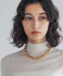 ボリュームチェーンネックレス