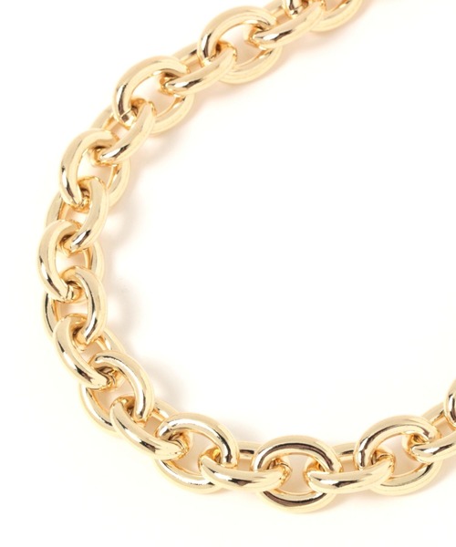 A part by（アパートバイ）の「ボリュームチェーンネックレス（ネックレス・レディース・GOLD ・FREE）」の5枚目の写真