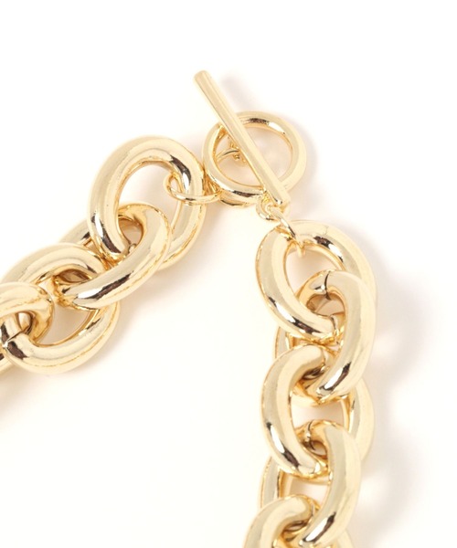 A part by（アパートバイ）の「ボリュームチェーンネックレス（ネックレス・レディース・GOLD ・FREE）」の7枚目の写真