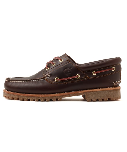 Timberland（ティンバーランド）の「TIMBERLAND ICON 3-EYE CLASSIC LUG / ティンバーランド 3-アイ クラッシック ラグ（モカシン/デッキシューズ・メンズ・ブラウン・28.0cm/27.5cm/27.0cm/26.5cm/26.0cm/25.5cm/29.0cm/28.5cm/25.0cm）」の2枚目の写真