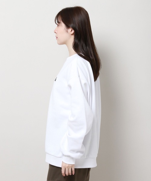 ALAND（エーランド）の「【UNISEX】ALAND／キモウワッペン CNスウェット　2980013（スウェット・レディース・ホワイト/ピンク/ブラック・MEDIUM/LARGE）」の17枚目の写真