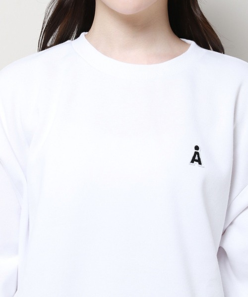 ALAND（エーランド）の「【UNISEX】ALAND／キモウワッペン CNスウェット　2980013（スウェット・レディース・ホワイト/ピンク/ブラック・MEDIUM/LARGE）」の20枚目の写真