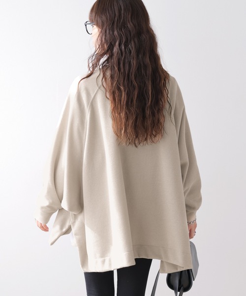 SUGAR BISKET（シュガービスケット）の「ドルマンスリーブカットソー（Tシャツ/カットソー・レディース・チャコール/ベージュ/ブラック/ブラウン・フリー）」の16枚目の写真