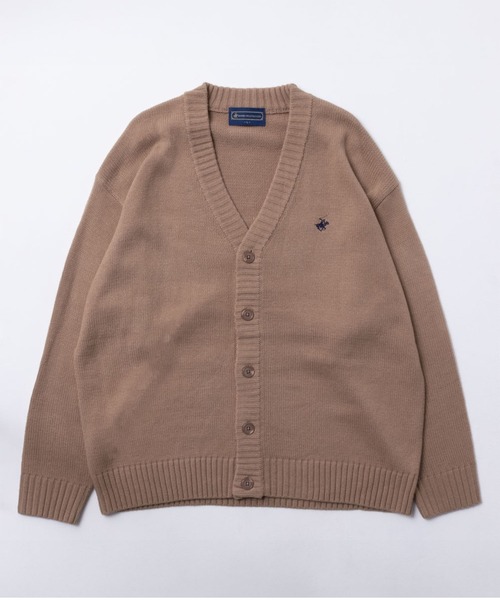 BEVERLY HILLS POLO CLUB(ビバリーヒルズポロクラブ)の「BEVERLY HILLS POLO CLUB ワンポイントカーディガン(カーディガン/ボレロ・メンズ・ブラック/ネイビー/アイボリー/グレー/ベージュ・M/L/XL)」の10枚目の写真
