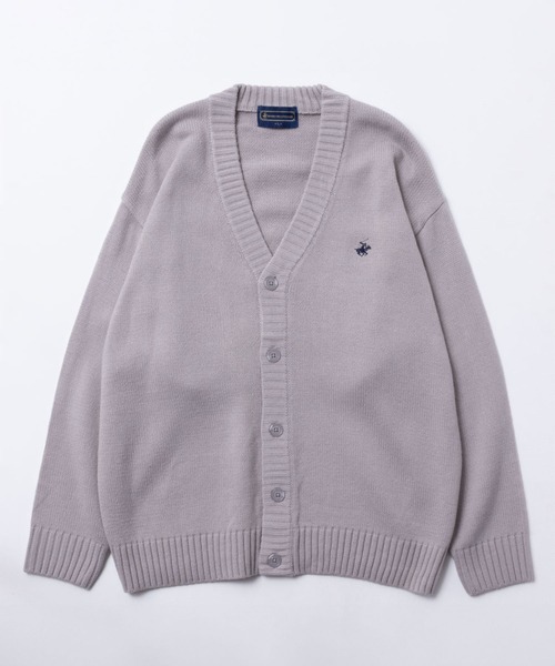 BEVERLY HILLS POLO CLUB(ビバリーヒルズポロクラブ)の「BEVERLY HILLS POLO CLUB ワンポイントカーディガン(カーディガン/ボレロ・メンズ・ブラック/ネイビー/アイボリー/グレー/ベージュ・M/L/XL)」の9枚目の写真