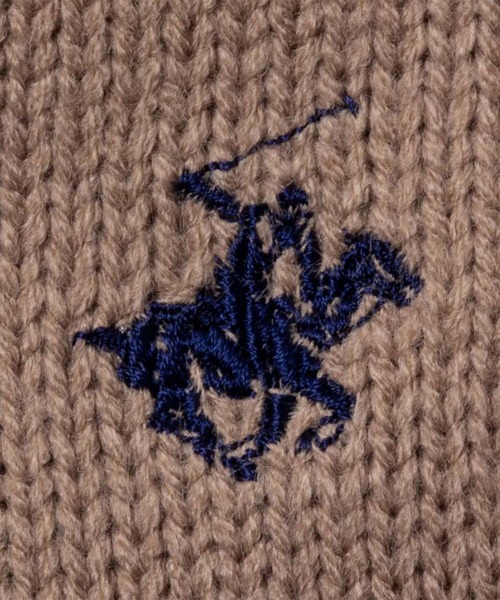 BEVERLY HILLS POLO CLUB(ビバリーヒルズポロクラブ)の「BEVERLY HILLS POLO CLUB ワンポイントカーディガン(カーディガン/ボレロ・メンズ・ブラック/ネイビー/アイボリー/グレー/ベージュ・M/L/XL)」の17枚目の写真
