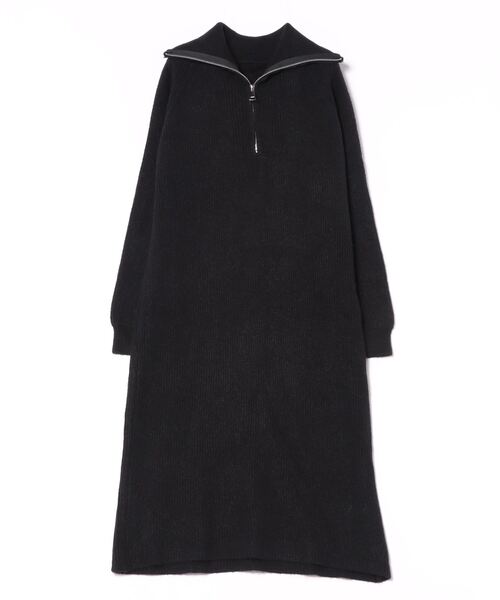 Jayro(ジャイロ)の「ハーフジップニットワンピース(ワンピース・レディース・ピンク/キナリ/グレー/ブラック・FREE)」の18枚目の写真