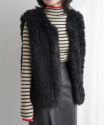 VENCEEXCHANGE（ヴァンスエクスチェンジ）の「ボリュームフェイクファーベスト（ベスト）」